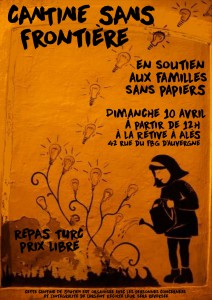 Affiche cantine 10 avril